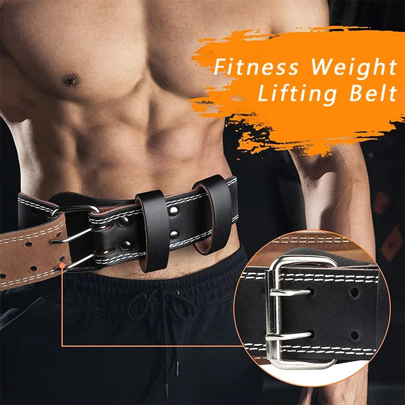 Weightlifting Belt Gym Belt for Back Bodybuilding Fitness Belts Barbell Dumbbell Powerlifting Training Waist Protector Support