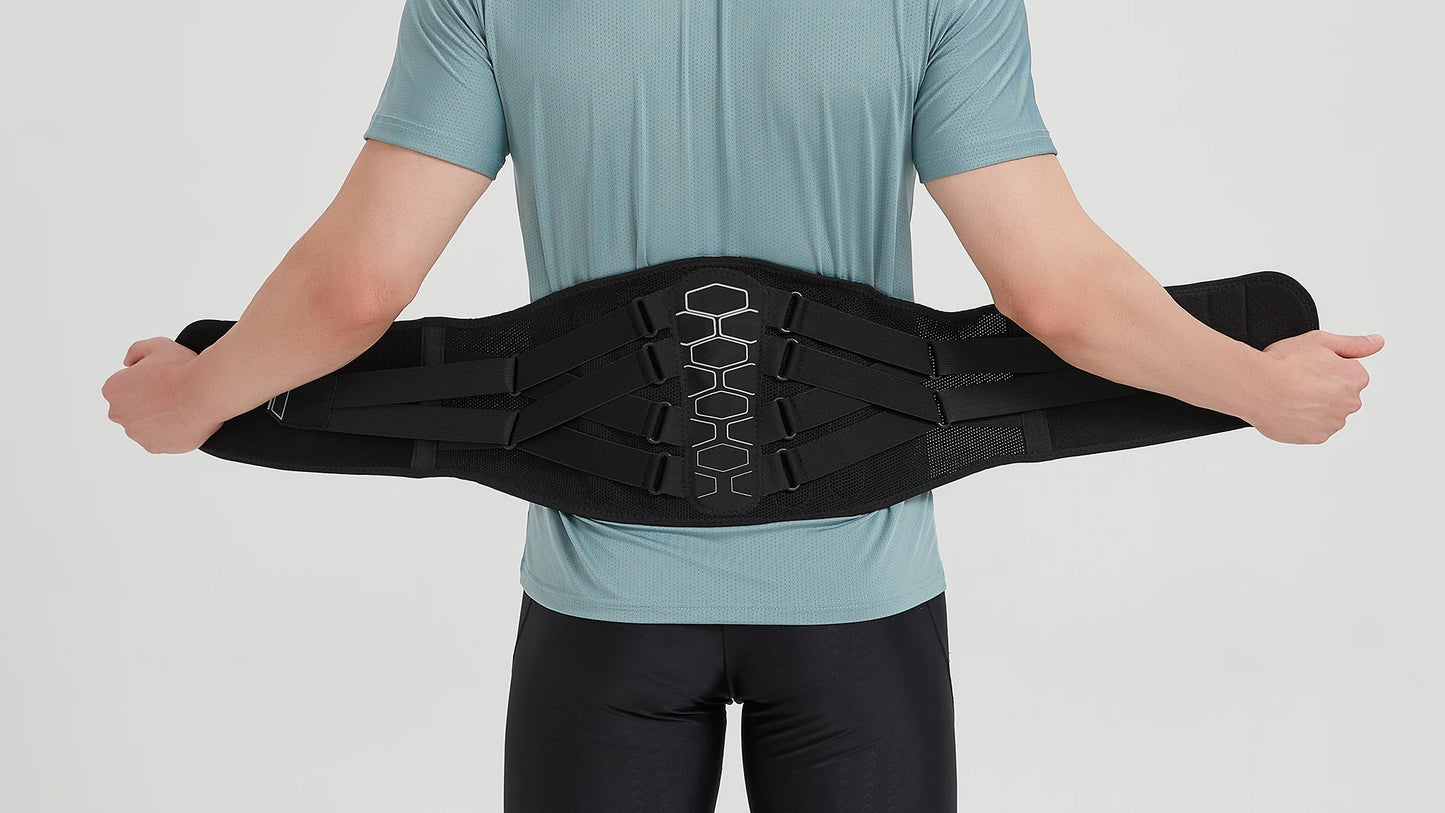 Back Brace for Lower Back Pain Relief with Pulley System,Lumbar Support Belt for Men & Women with Lumbar Pad, Ergonomic Design