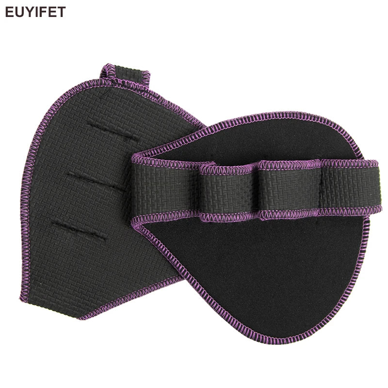 Neoprene Grip Pads Lifting Grips Gym Workout Gloves Weightlifting Calisthenics Powerlifting Fitness Sports Hand Protector