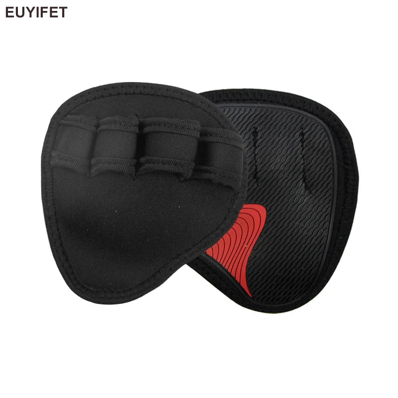 Neoprene Grip Pads Lifting Grips Gym Workout Gloves Weightlifting Calisthenics Powerlifting Fitness Sports Hand Protector