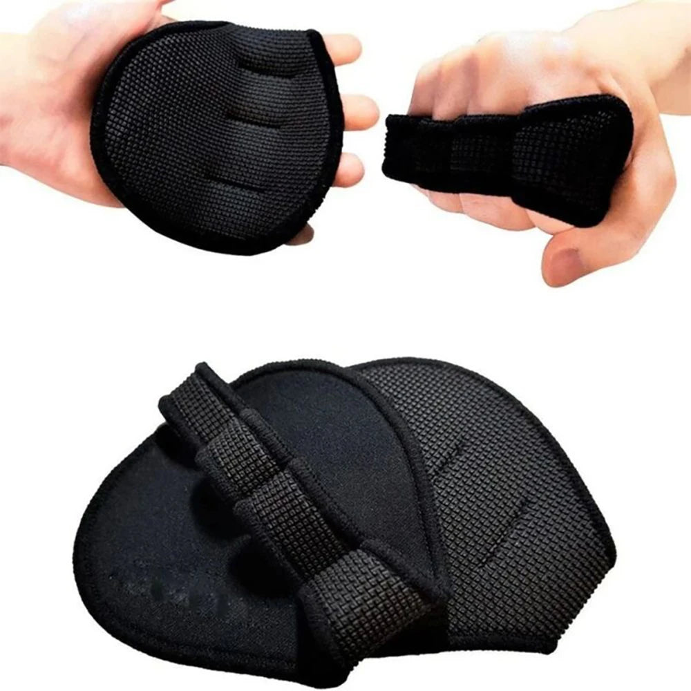 Hand Palm Protector Gym Fitness Gloves Half Finger Lifting Palm Dumbbell Grips Pads Weightlifting Training Glove Gym Workout