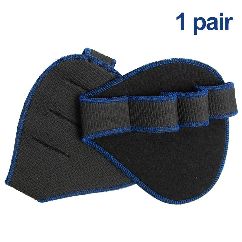 Hand Palm Protector Gym Fitness Gloves Half Finger Lifting Palm Dumbbell Grips Pads Weightlifting Training Glove Gym Workout