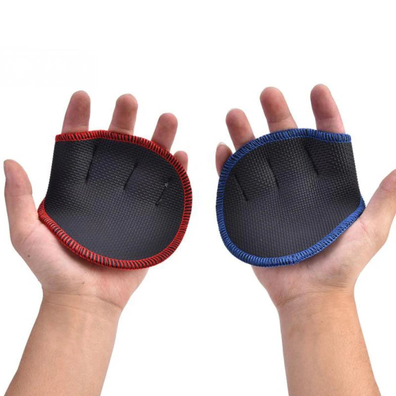 Hand Palm Protector Gym Fitness Gloves Half Finger Lifting Palm Dumbbell Grips Pads Weightlifting Training Glove Gym Workout